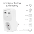 Temporizador de cuenta regresiva con USB Socket EU